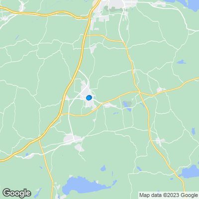 Karta med mäklarbyråer i Kumla