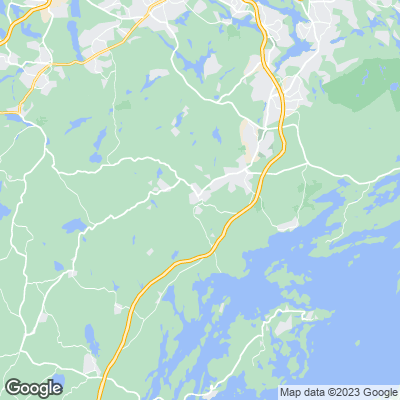 Karta med mäklarbyråer i Tungelsta