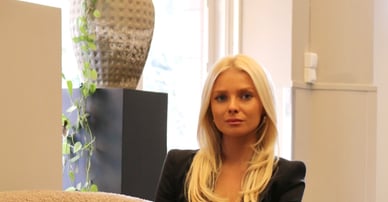 Josefin Ledin mäklare på Östermalm och Gärdet