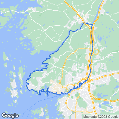 Karta med mäklarbyråer på Hisingen