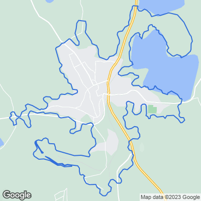 Karta med mäklarbyråer i Kisa