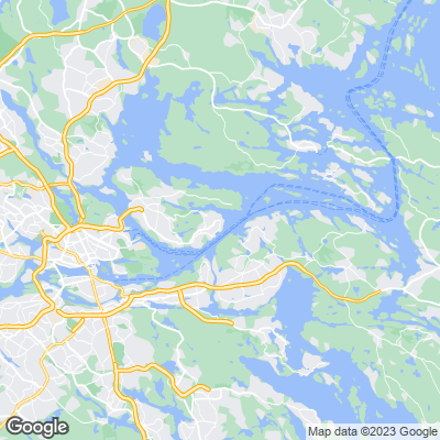 Karta med mäklarbyråer i Gåshaga
