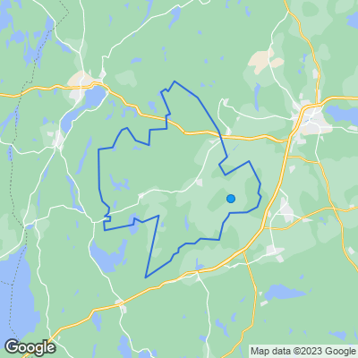 Karta med mäklarbyråer i Lekeberg