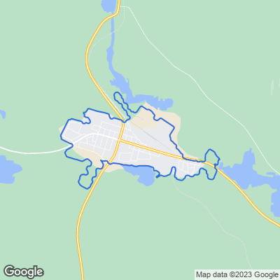 Karta med mäklarbyråer i Jokkmokk