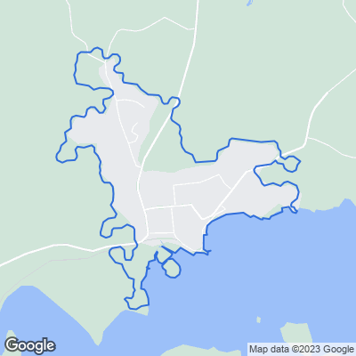 Karta med mäklarbyråer i Mariefred