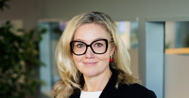 Malin Solvang Forsberg mäklare i Askim