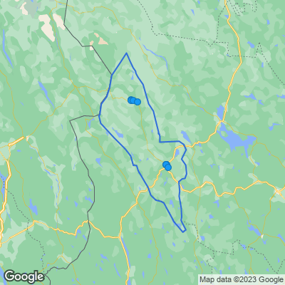 Karta med mäklarbyråer i Malung-Sälen