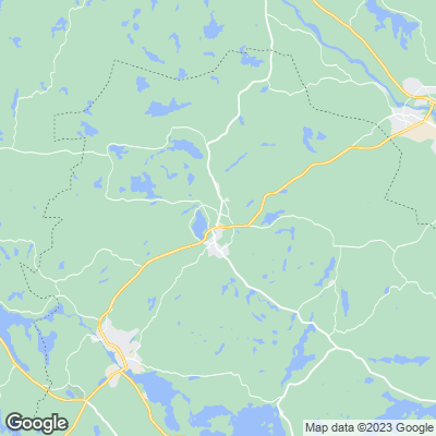 Karta med mäklarbyråer i Norberg