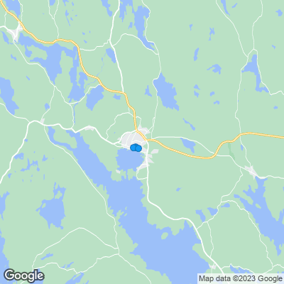 Karta med mäklarbyråer i Arvika