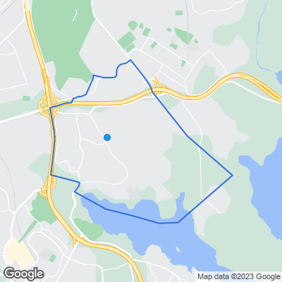 Karta med mäklarbyråer i Sköndal