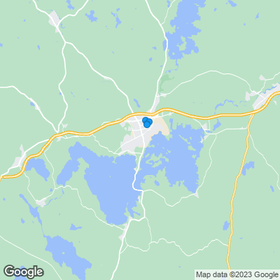 Karta med mäklarbyråer i Sandviken
