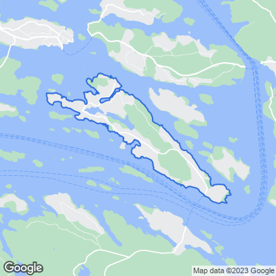 Karta med mäklarbyråer på Tynningö