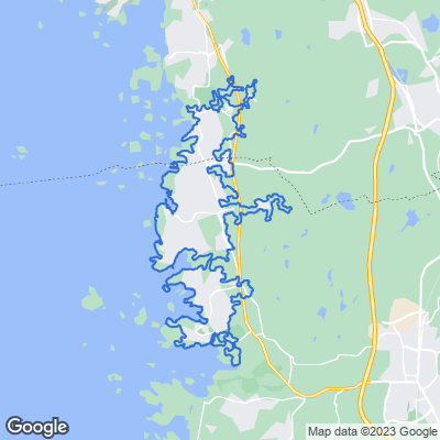 Karta med mäklarbyråer i Billdal