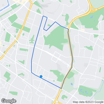 Karta med mäklarbyråer i Rosengård