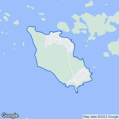 Karta med mäklarbyråer i Sandhamn