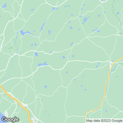 Karta med mäklarbyråer i Halland
