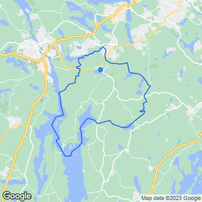 Karta med mäklarbyråer i Grödinge