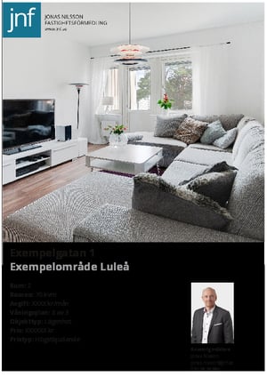 Jonas Nilsson exempelprospekt
